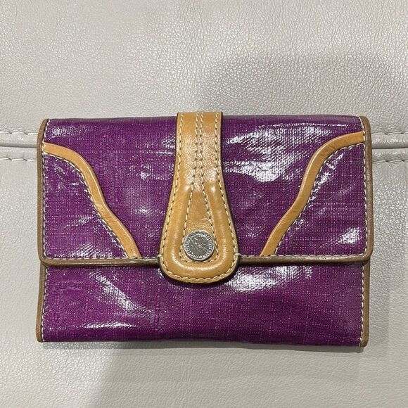 Francesco Biasia Trifold Leather Wallet - Picture 1 of 5
